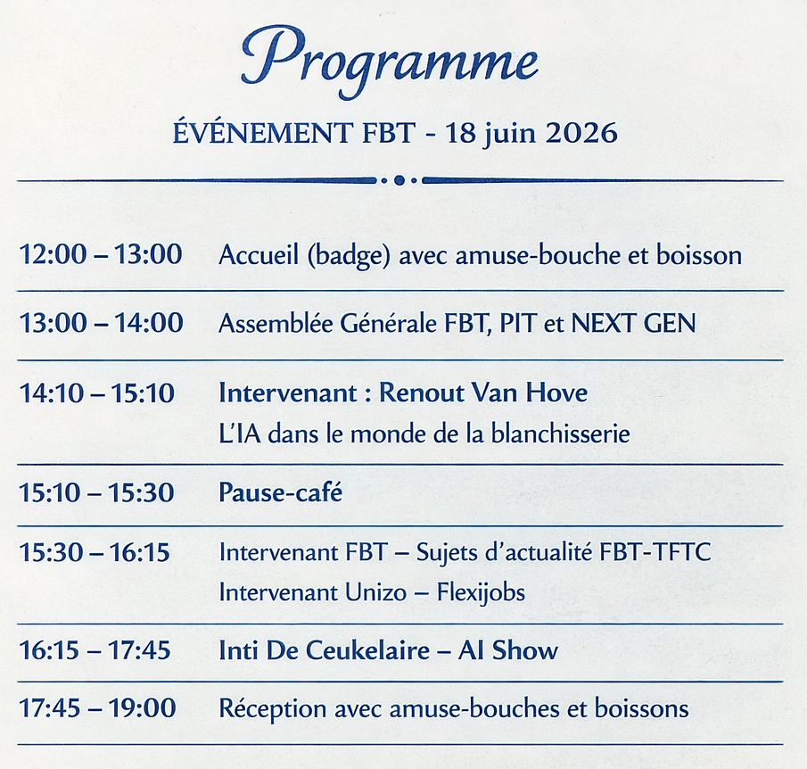 Evenement agenda
